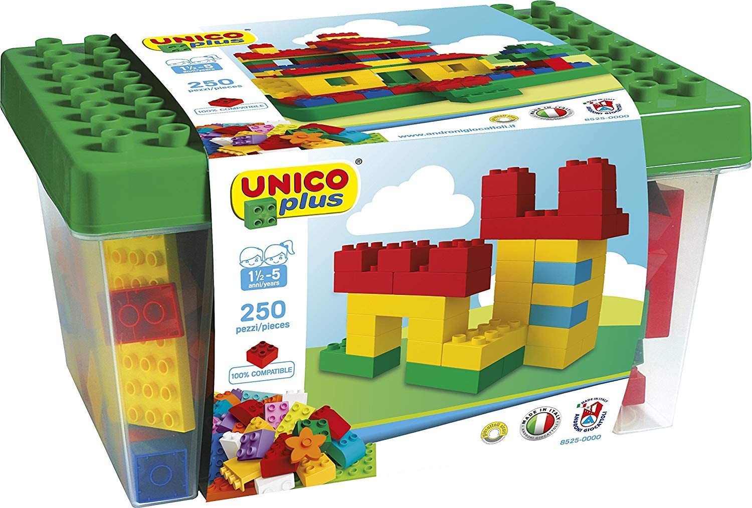PLUS 8525 Unieke constructie basis Box – 250 stuks Prijs Knaller ! ) Otten Speelgoed