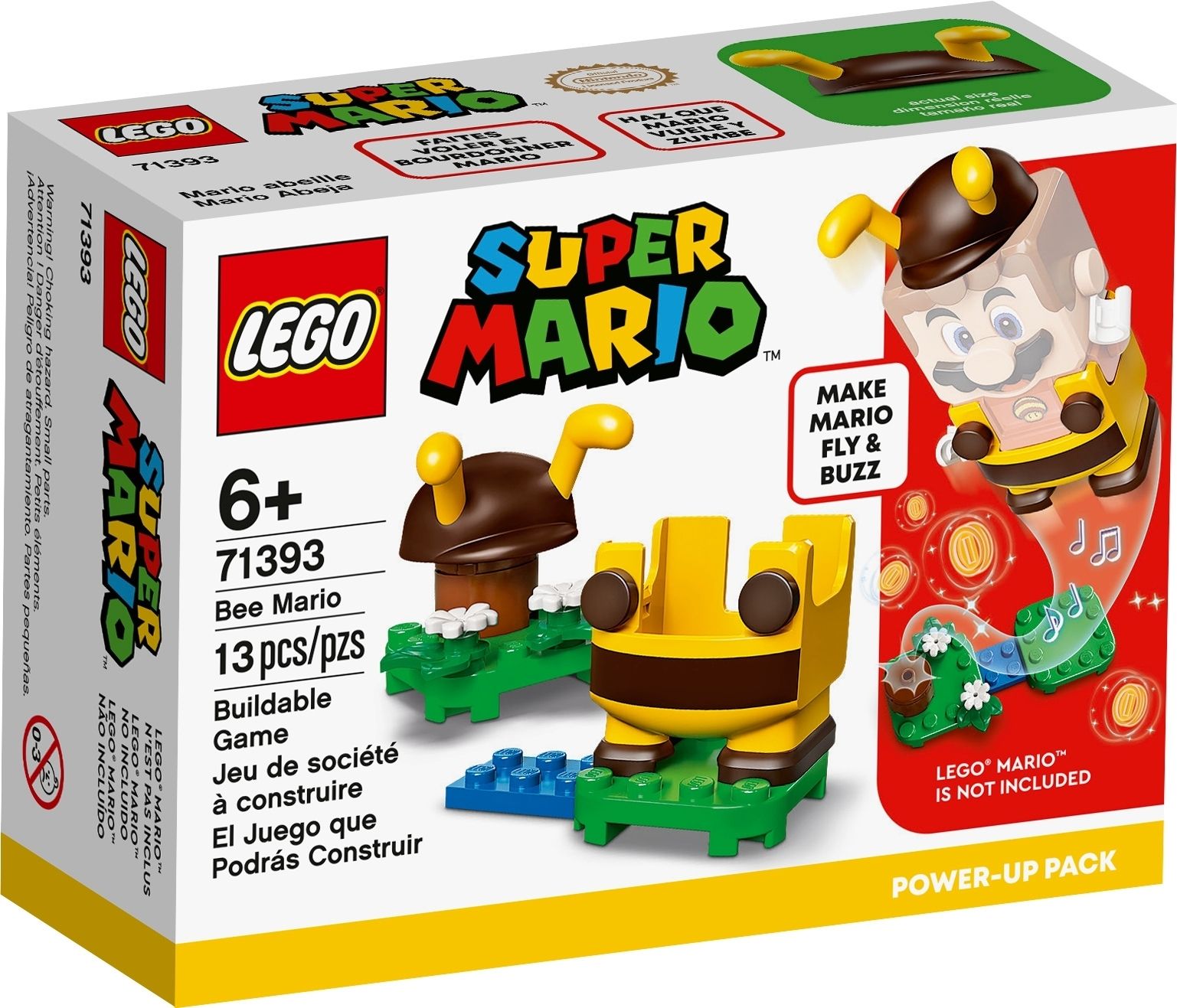 Plasticiteit Historicus keuken LEGO® 71393 Super Mario Power-Uppakket: Bijen-Mario – Otten Speelgoed 2.0